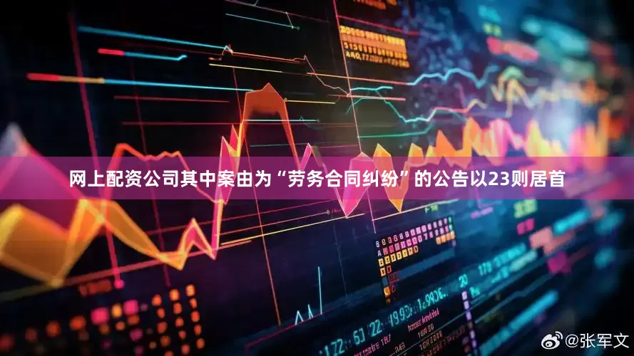 网上配资公司其中案由为“劳务合同纠纷”的公告以23则居首