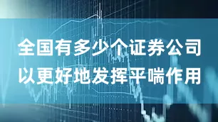 全国有多少个证券公司以更好地发挥平喘作用