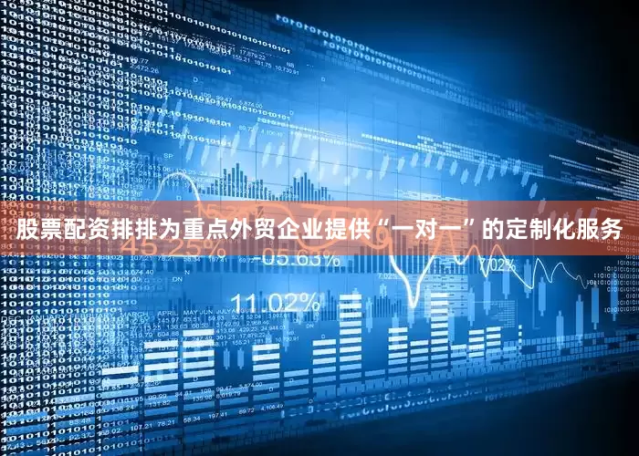 股票配资排排为重点外贸企业提供“一对一”的定制化服务