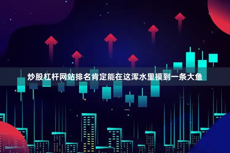 炒股杠杆网站排名肯定能在这浑水里摸到一条大鱼